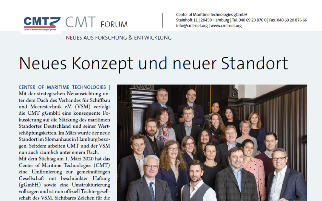 CMT-Forum: Schiff & Hafen Ausgabe Juni 2020